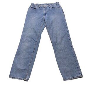Vintage Y2K 90s Polo Ralph Lauren Saturday Jean Light Wash Sz 34x30 100% Cotton